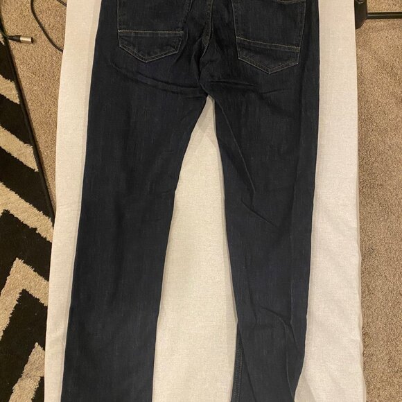 Zara Jeans Denim Collection Mens Jeans 31 Dark Blue - Picture 3 of 4